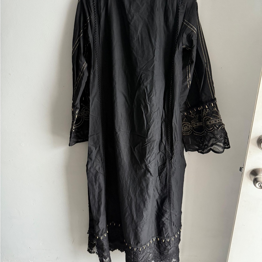 Nureh black chicken Kari dress - Picture 4 of 11